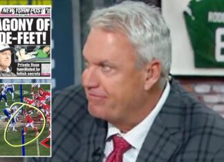 Rex Ryan jokes about foot fetish after costly Kadarius Toney penalty