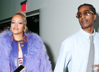 Rihanna and Asap Rocky Share PDA at Fenty X Puma Sneaker Launch Party – Hollywood Life