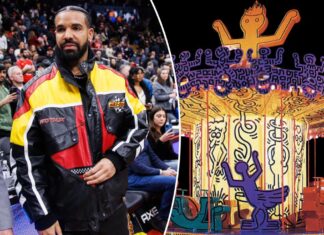 Drake resurrects Luna Luna, an LA amusement park filled with works by Keith Haring, Jean-Michel Basquiat and other famed artists