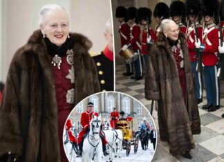 Denmark’s Queen Margrethe II makes final public appearance as monarch before abdication