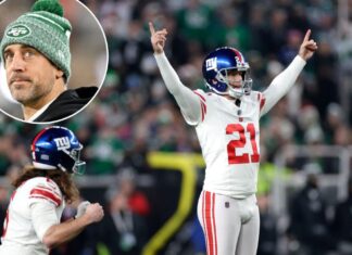 Giants kicker Mason Crosby relishes reunion with Aaron Rodgers