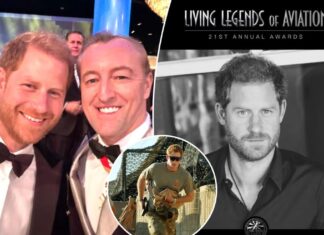 Prince Harry pays tribute to late mother Princess Diana as he attends ‘living legend’ awards solo