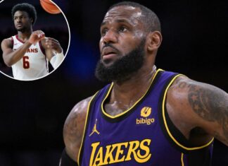 Bronny could play for struggling Lakers ‘right now’: LeBron James