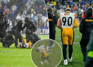 T.J. Watt ruled out for rest of Steelers’ season finale with knee injury