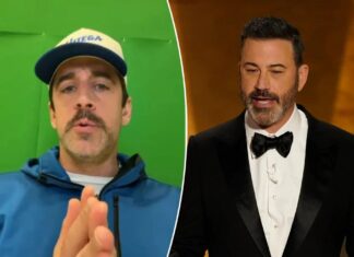 Jimmy Kimmel appears to take jabs at Aaron Rodgers without using name