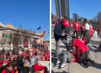 Video Of Moment Shots Rang Out at Chiefs Rally, AR-Style Rifle Seen