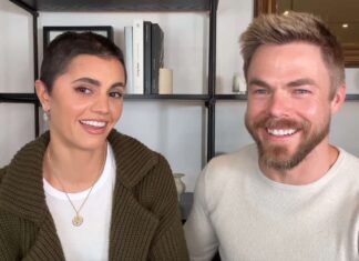 Derek Hough’s Wife Hayley Erbert Gives Update on Craniectomy