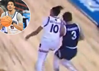 Ejected Auburn player tweets reaction from locker room