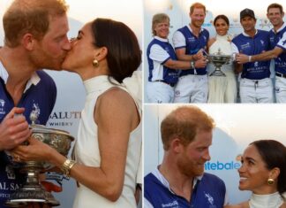Meghan Markle cheers on Prince Harry during charity polo match after Netflix announcement