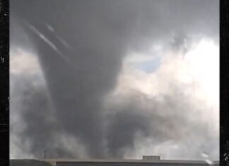 Tornado Crosses Over Nebraska Freeway, Wild Video Shows