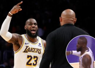 LeBron James explodes after Darvin Ham doesn’t challenge call