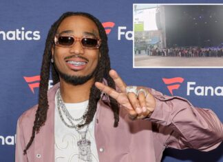 Rapper Quavo’s empty arena show sparks wild Chris Brown conspiracy theory
