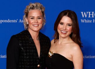 See Sophia Bush and Ashlyn Harris Make Red Carpet Debut