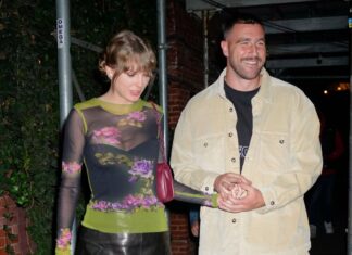 Taylor Swift & Travis Kelce Make Romantic Entrance in New Mahomies Charity Gala Highlight Reel: Watch