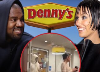 Kanye West and Bianca Censori Dine at Denny’s Amid Major Yeezy Changes