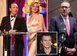 Liam Neeson, Sharon Stone urge Hollywood to embrace Kevin Spacey after his acquittal on sexual assault charges