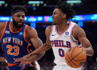 Knicks’ Mitchell Robinson rues foul that led to 4-point play