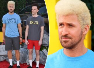 Ryan Gosling and Mikey Day reprise viral Beavis and Butt-Head characters at ‘Fall Guy’ premiere
