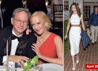 Eric Schmidt seen with wife months after giving $100M to younger girlfriend
