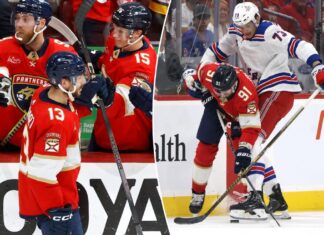Matt Rempe penalty costs Rangers early in Game 3 vs. Panthers