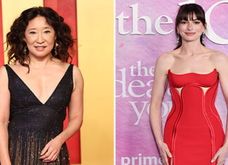 Sandra Oh Recreates ‘Princess Diaries’ Phone Scene With Anne Hathaway – Hollywood Life