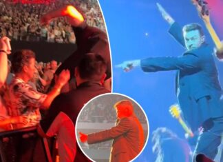 Justin Timberlake abruptly stops Texas concert to help a fan in crowd