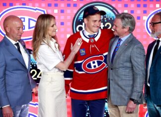 Celine Dion Announces Montreal Canadiens’ First-Round Pick at 2024 NHL Draft: ‘Like a Movie’