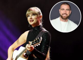 Taylor Swift Nods to Travis Kelce With Cute Reaction to Football Lyric
