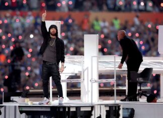 Abracadabra! Eminem Makes Surprise Appearance Alongside Dr. Dre in London For ‘Houdini’ Performance