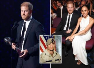 Prince Harry accepts Pat Tillman Award for Service at 2024 ESPYs after backlash