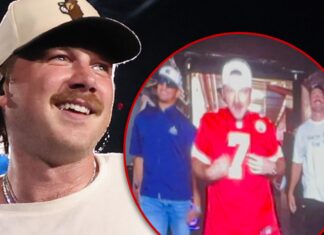 Morgan Wallen Ushers Out Travis Kelce and Patrick Mahomes at KC Show