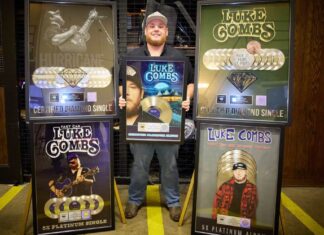 Luke Combs Becomes First Artist to Earn Three Diamond Country Singles Certified by RIAA