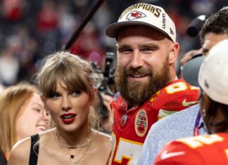 Patrick Mahomes Says Travis Kelce Finally Grew His Hair Out Thanks to Taylor Swift’s Influence