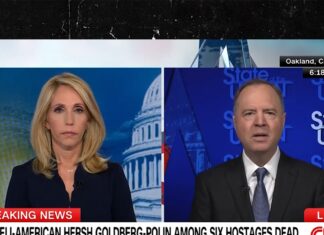 Rep. Adam Schiff Says ‘Sons of B*****s’ Who Killed Israeli Hostages Need to Be Hunted Down
