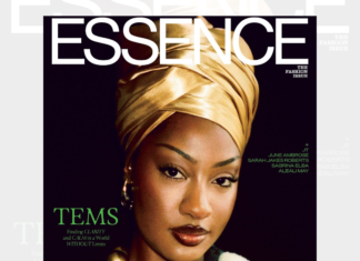 Grammy-Award winning artist ‘TEMS ‘graces the cover of Essence Magazine 2024 September/October Issue