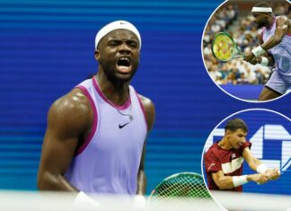 Frances Tiafoe grinds out win over Alexei Popyrin for US Open quarterfinal berth