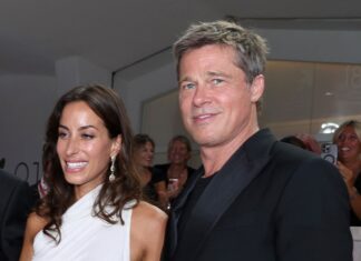 Brad Pitt and Girlfriend Ines de Ramon Make Red Carpet Debut