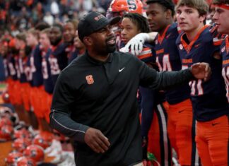 Syracuse coach Fran Brown reveals he won’t shower after losses: ‘Don’t deserve soap’