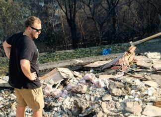 Spencer Pratt Returns to Ruins of Pacific Palisades House Days After Fire