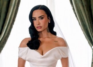 Demi Lovato Stuns In New Wedding Photo Sparking Mixed Reactions