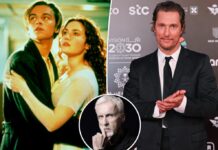 Matthew McConaughey lost ‘Titanic’ lead role over refusing to do James Cameron’s simple request
