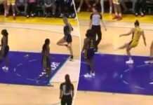 More sex toys get thrown during Liberty, Fever games as one appears to hit Sophie Cunningham