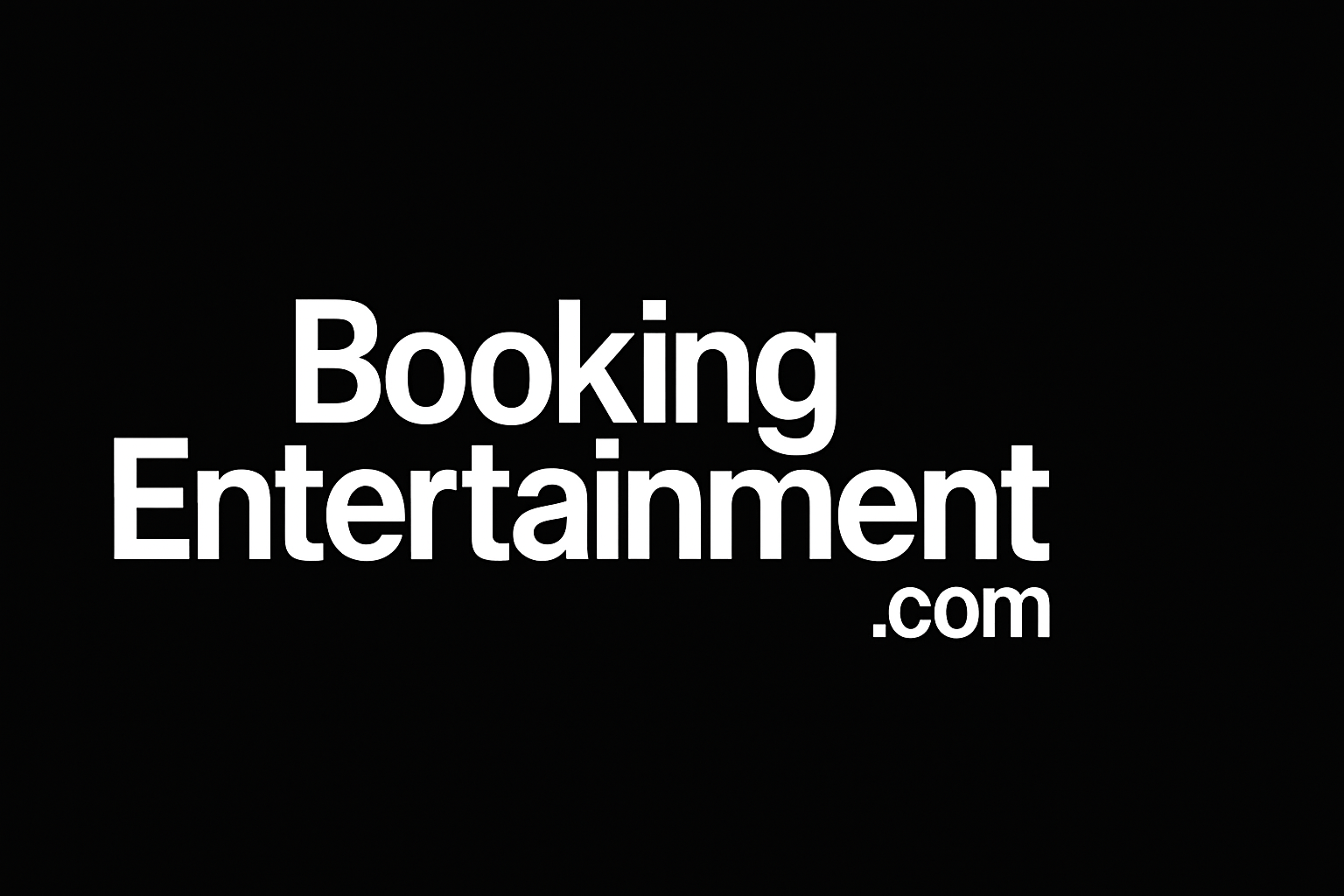 BookingEntertainment.com — Where Big Dreams Meet Big Acts
