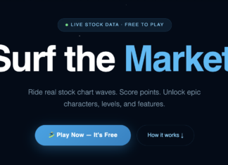 Surf the Market: Stock Surf Turns Live Stocks Into Waves
