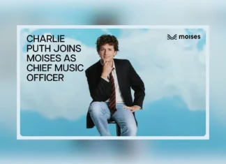 Charlie Puth Joins Moises as Chief Music Officer