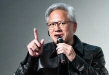 Jensen Huang took a call from Trump, and showed off something else, too