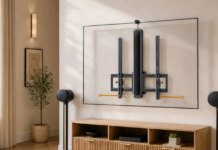 This wild new TV mount moves your screen without you touching it